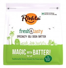 Rishta Fresh & Tasty Specialty Idli Dosa Batter  Pack  600 grams